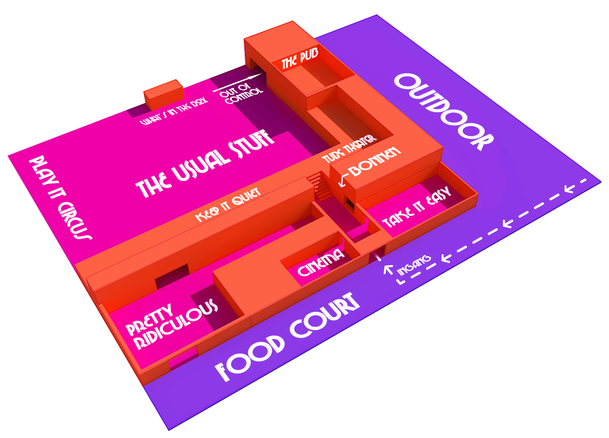 Factory Festival Plattegrond 2018